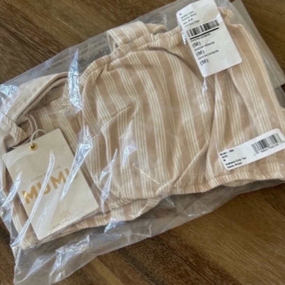 Show Me Your Mumu Alabama Sandy Stripe Crop Top - Picture 4 of 4